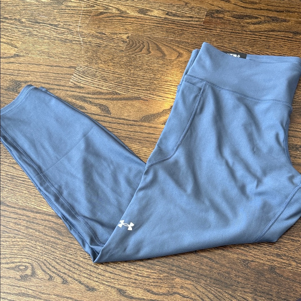 Under Armour Slate blue Leggings UA woman’s compression plus XXL
